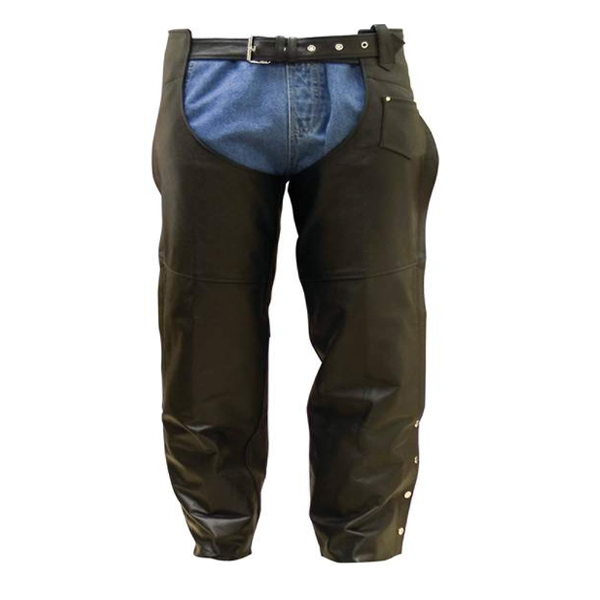 Motorbike Leather Chaps